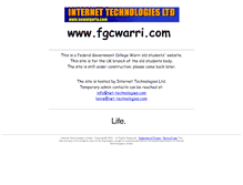 Tablet Screenshot of fgcwarri.com